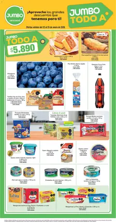  Vista previa del prospecto Catálogo del almacen Jumbo válida del 22/01/2026 al 25/01/2026