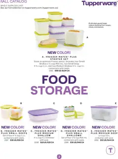 Preview of leaflet Fall 2025 Catalog from shop Tupperware is valid from Sep 01, 2025 | Page: 2
