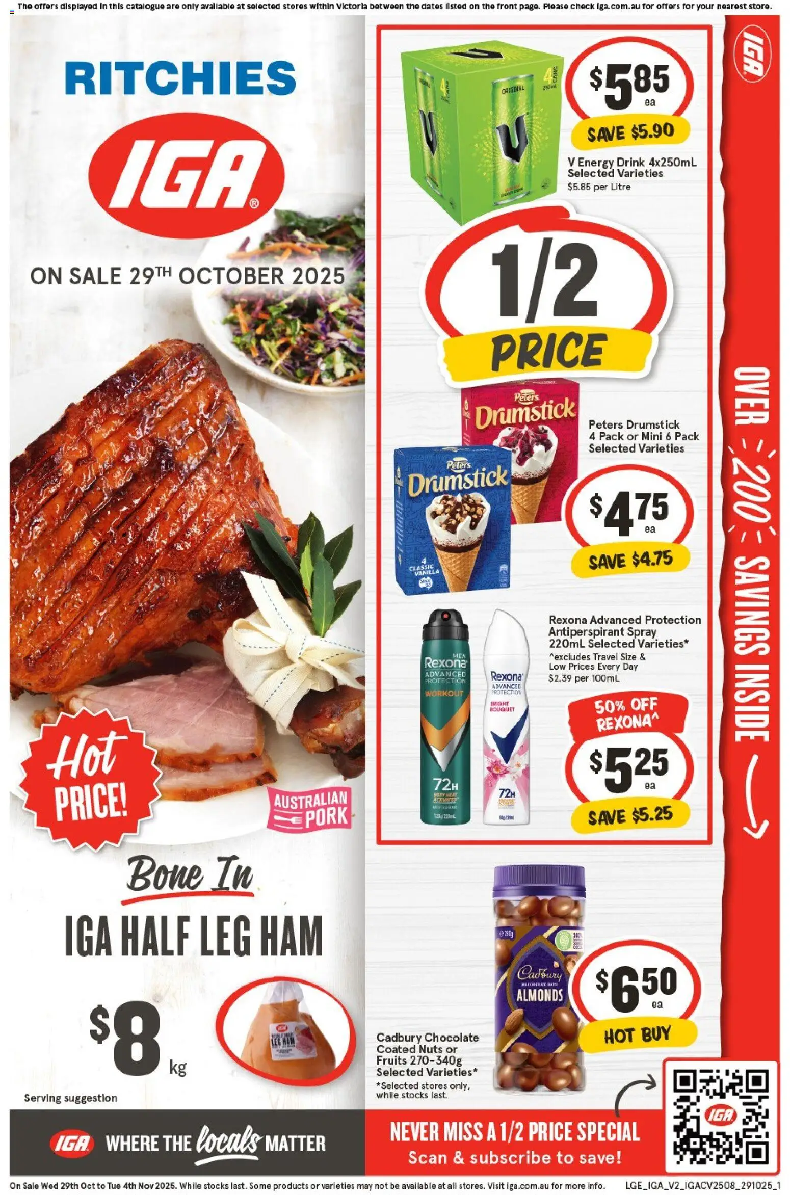 IGA catalogue valid from 29/10/2025 - page 1