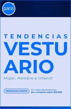 Folleto de la tienda Paris válido desde el 15.10.2025 