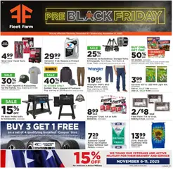 Ad Preview of Mills Fleet Farm Black Friday from 11/06/2025