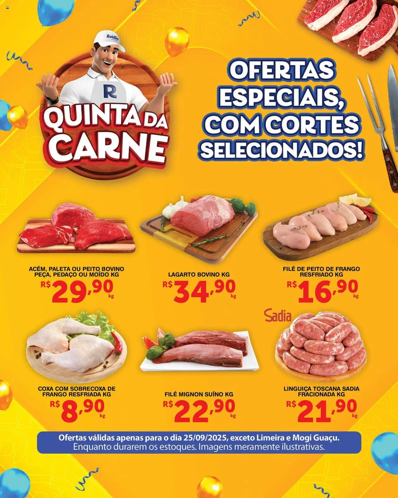 Roldão folheto "Ofertas Quinta da Carne" válido a partir de 25/09/2025 - número de página 1