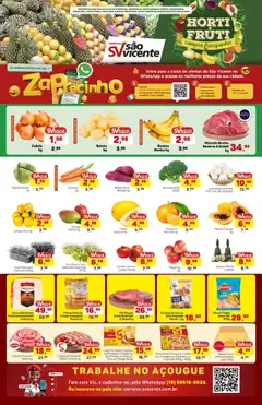 Pré-Visualização do folheto "Ofertas da semana" da loja Supermercados São Vicente válido a partir de 05/08/2025