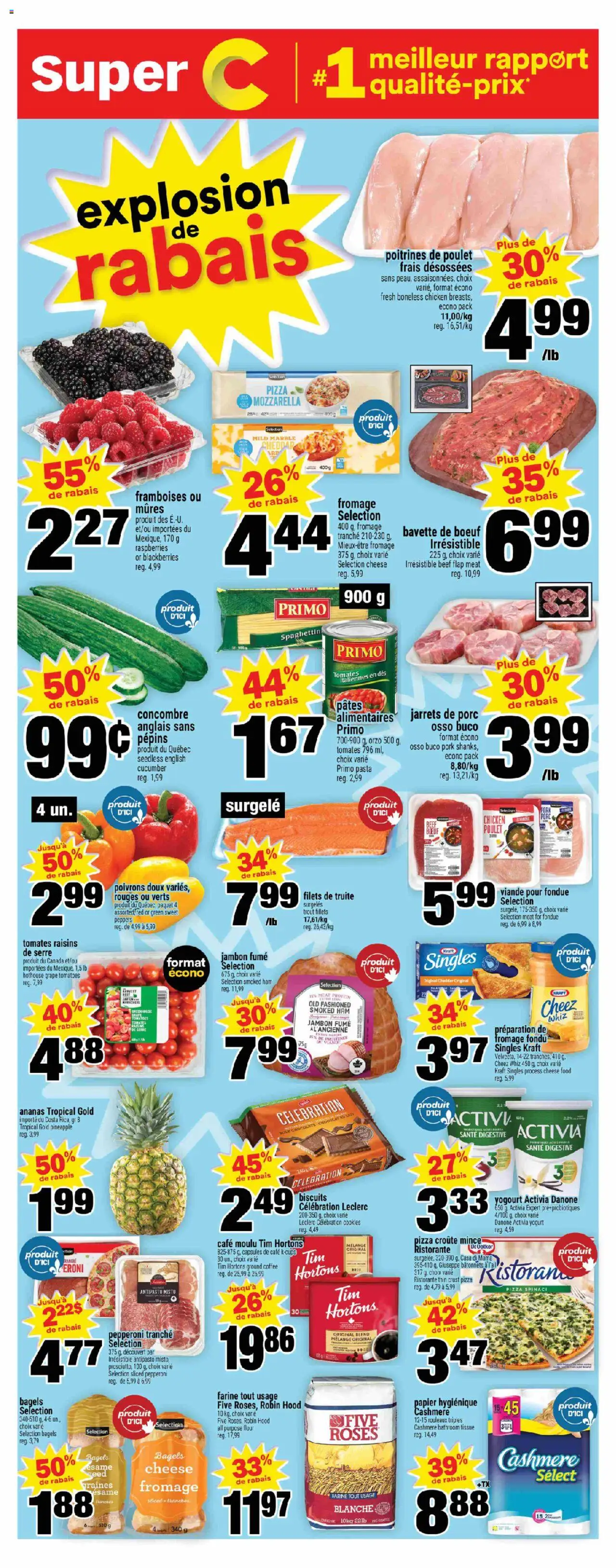 Super C flyer valid from Sep 25, 2025 - page number 1