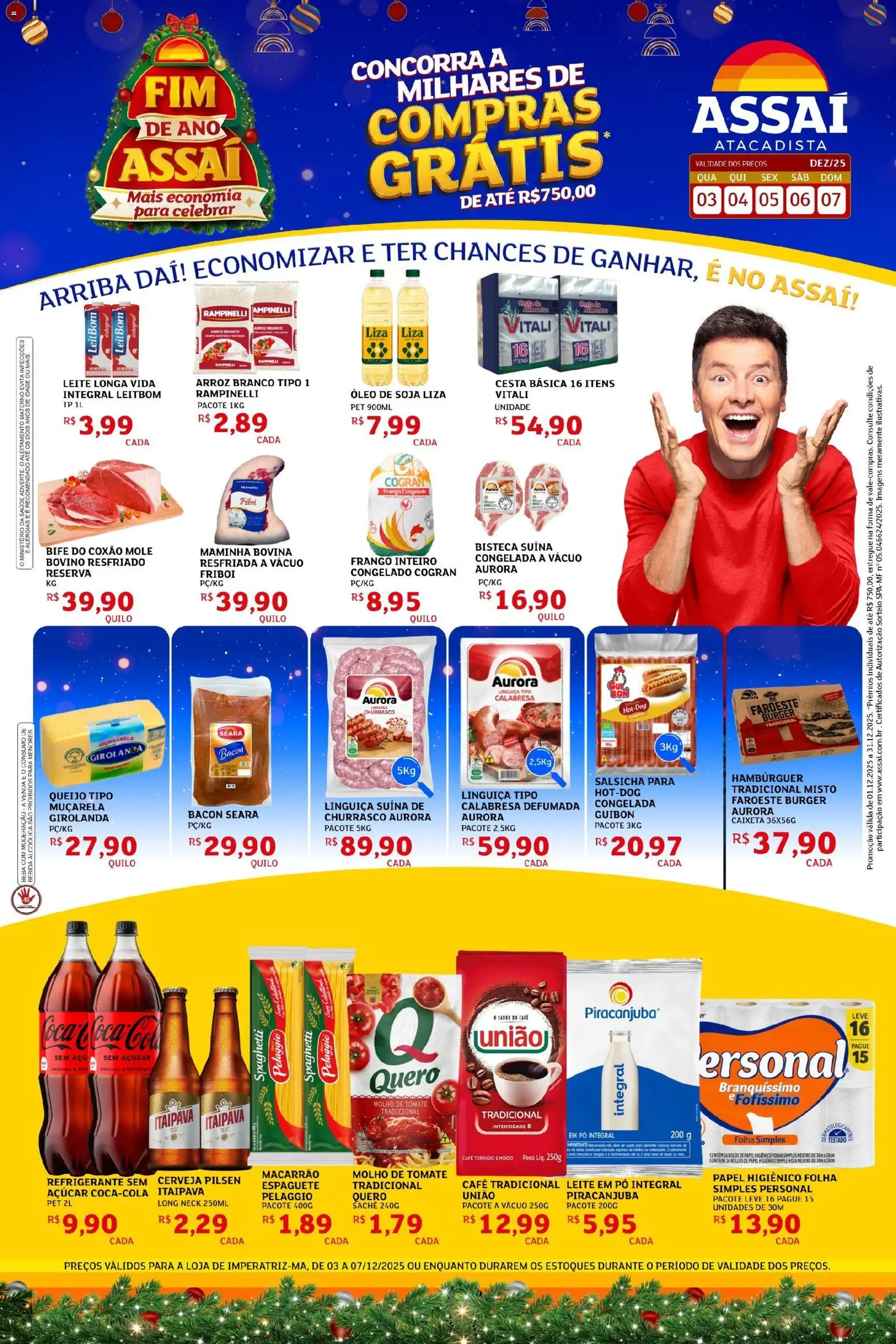 Pré-Visualização do folheto "Encarte - MA" da loja Assaí Atacadista válido a partir de 03/12/2025