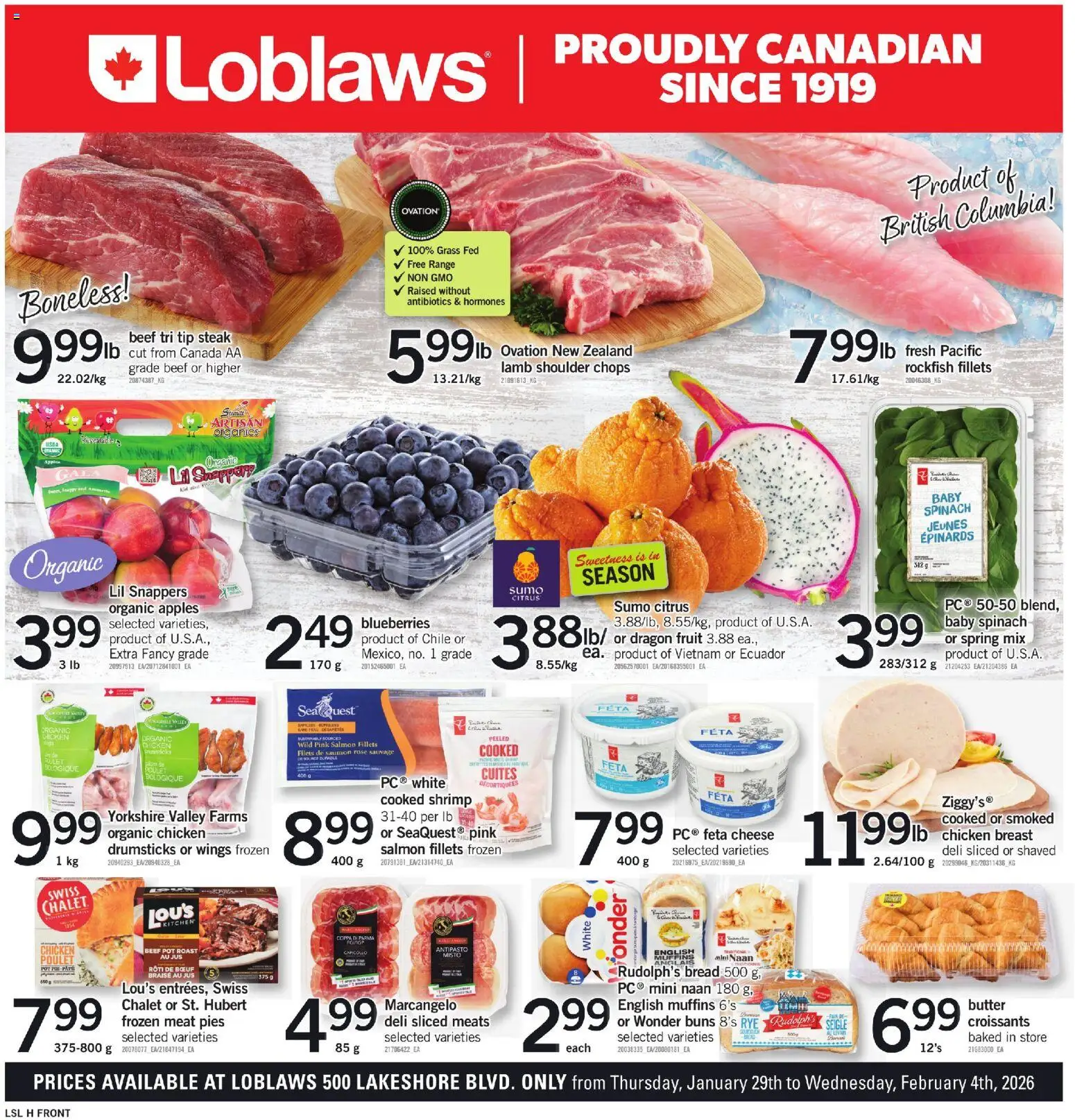 Preview of leaflet Weekly Flyer - ON from shop Loblaws is valid from Jan 29, 2026