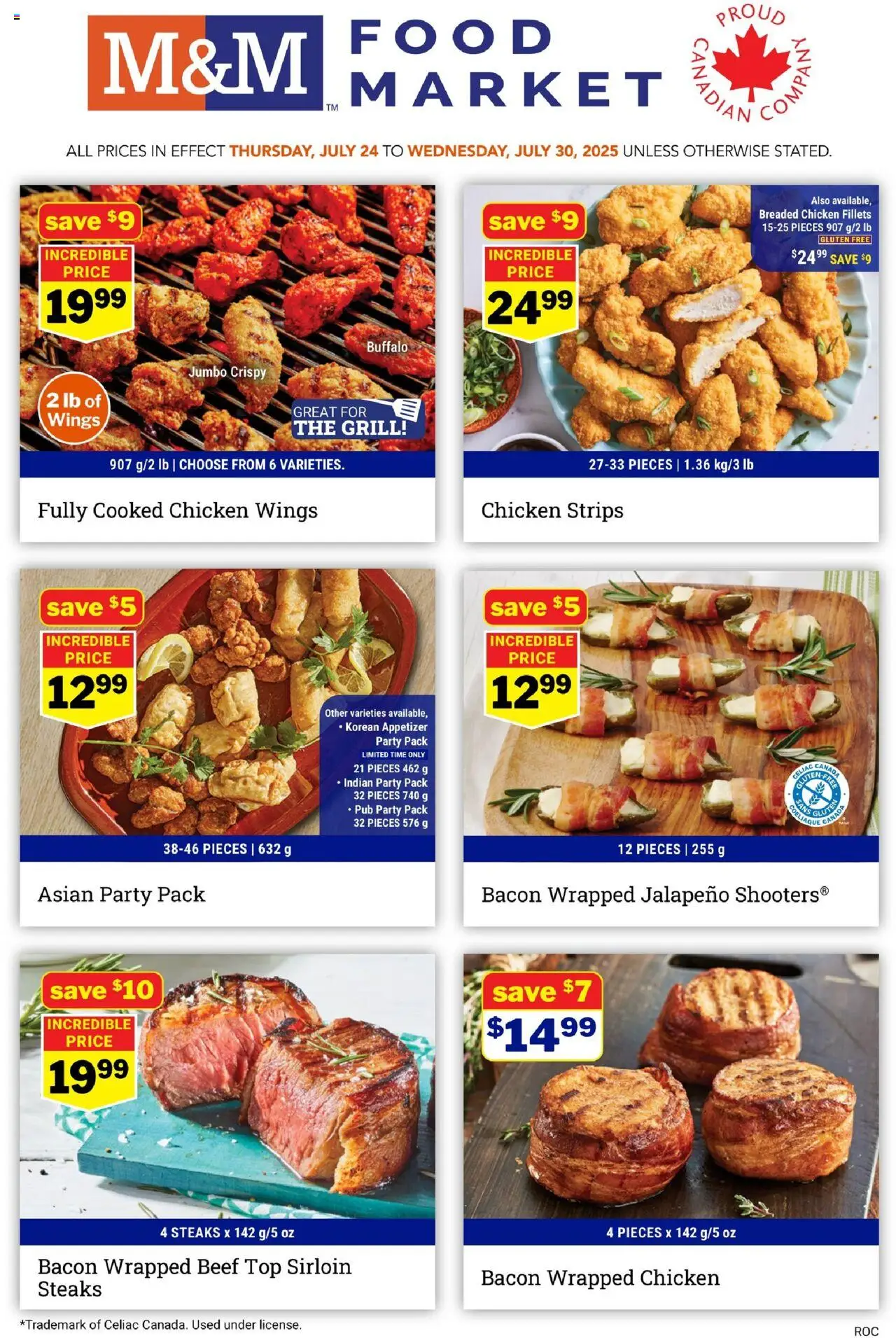 M&M Food Market flyer valid from Jul 24, 2025 - page number 1