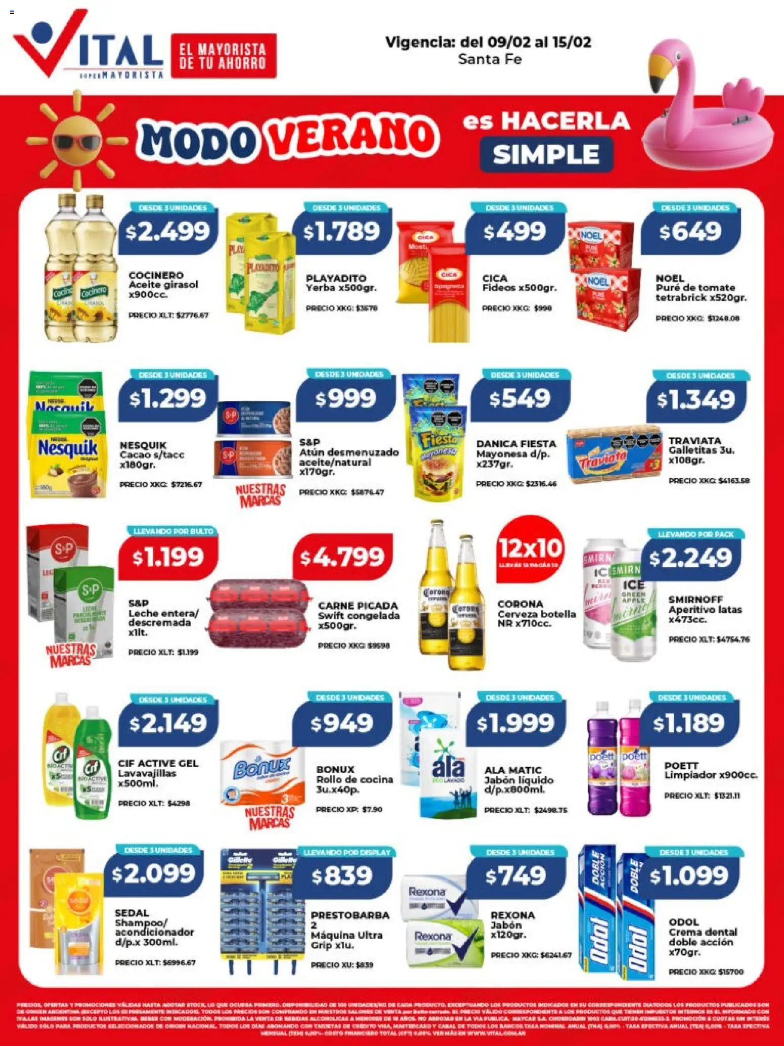 Vista previa del folleto de la tienda Vital válido desde el 09/02/2026 