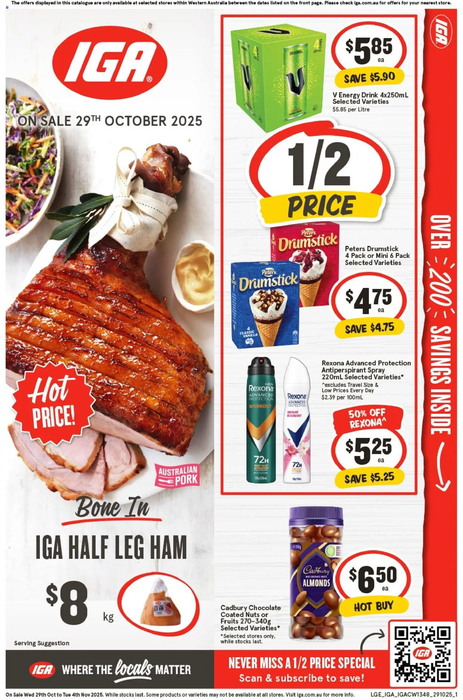 IGA catalogue valid from 29/10/2025 - page 1