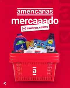 Pré-Visualização do folheto "Ofertas atuais" da loja Lojas Americanas válido a partir de 15/08/2025