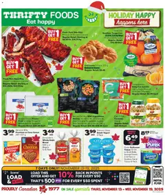 Un aperçu du dépliant Weekly flyer / circulaire du magasin Thrifty Foods est valide à partir 13 nov. 2025