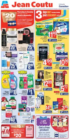 Un aperçu du dépliant Weekly Flyer du magasin Jean Coutu est valide à partir 11 déc. 2025
