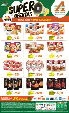 Pré-Visualização do folheto "Ofertas - PR" da loja Atacadão válido a partir de 18/09/2025