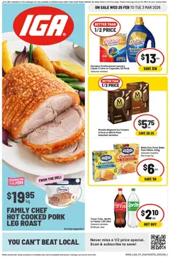 Preview of catalogue Catalogue NSW from shop IGA valid 25/02/2026