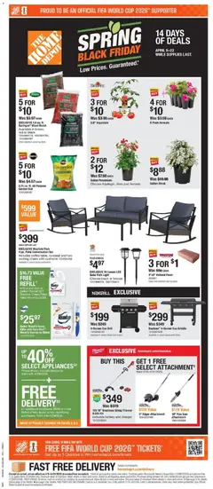 Ad Preview of Home Depot Home Depot Local Ad - IL from 04/09/2026