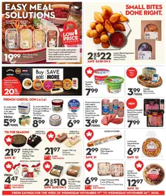 Preview of leaflet Weekly flyer / circulaire from shop Longo's is valid from Nov 20, 2025 | Page: 8
