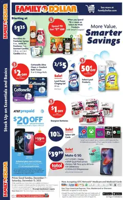 Ad Preview of Family Dollar Weekly Ad from 12/07/2025 | Page: 12
