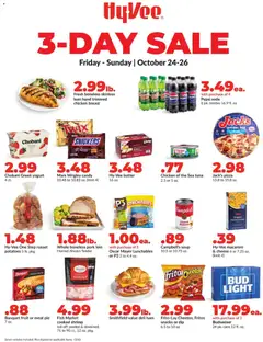 Ad Preview of HyVee Special Sales from 10/24/2025