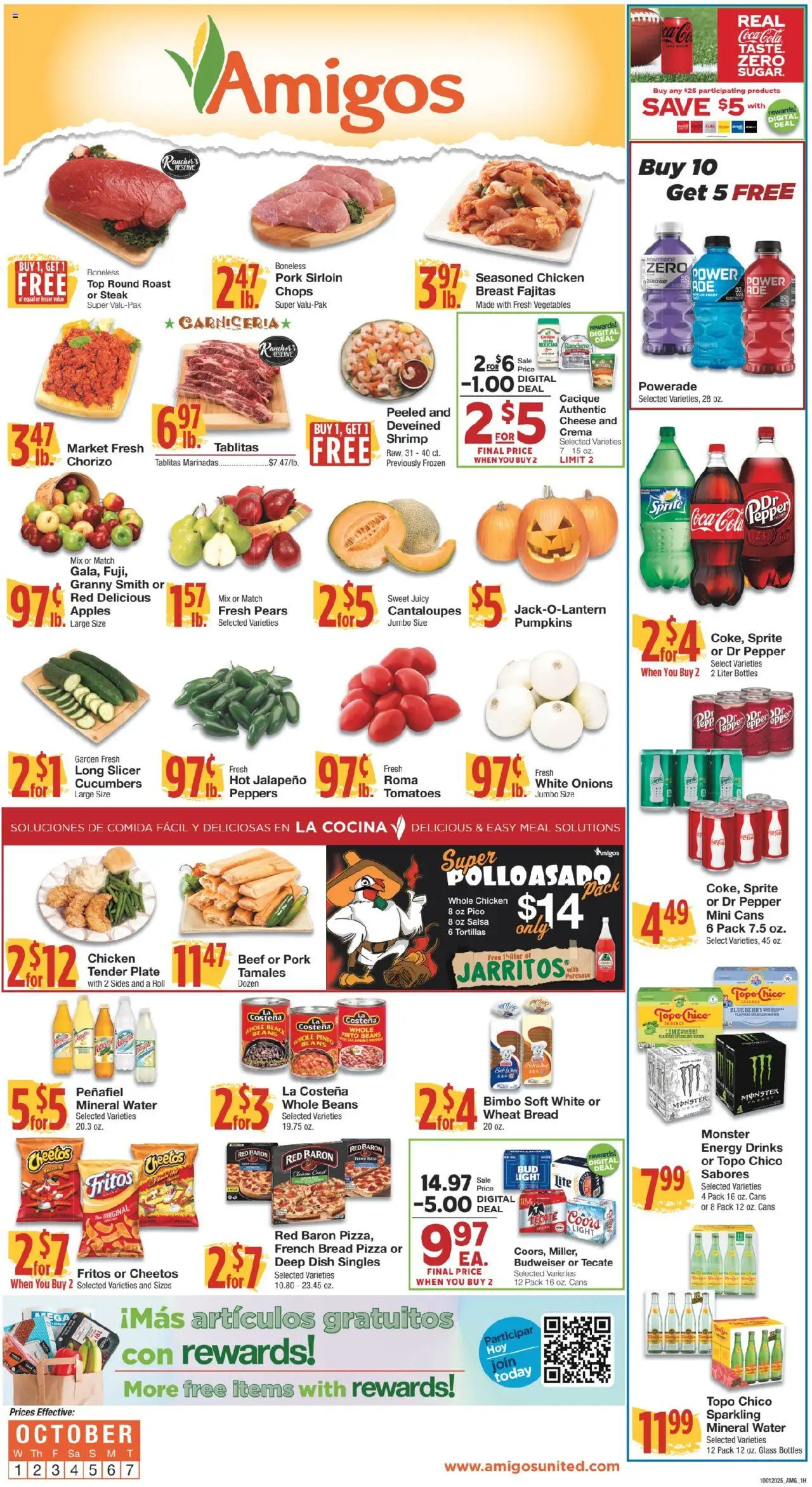 United Supermarkets Ad from 09/30/2025 - Flyer - Page number 1