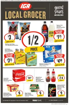Preview of catalogue Local Grocer QLD from shop IGA valid 24/12/2025