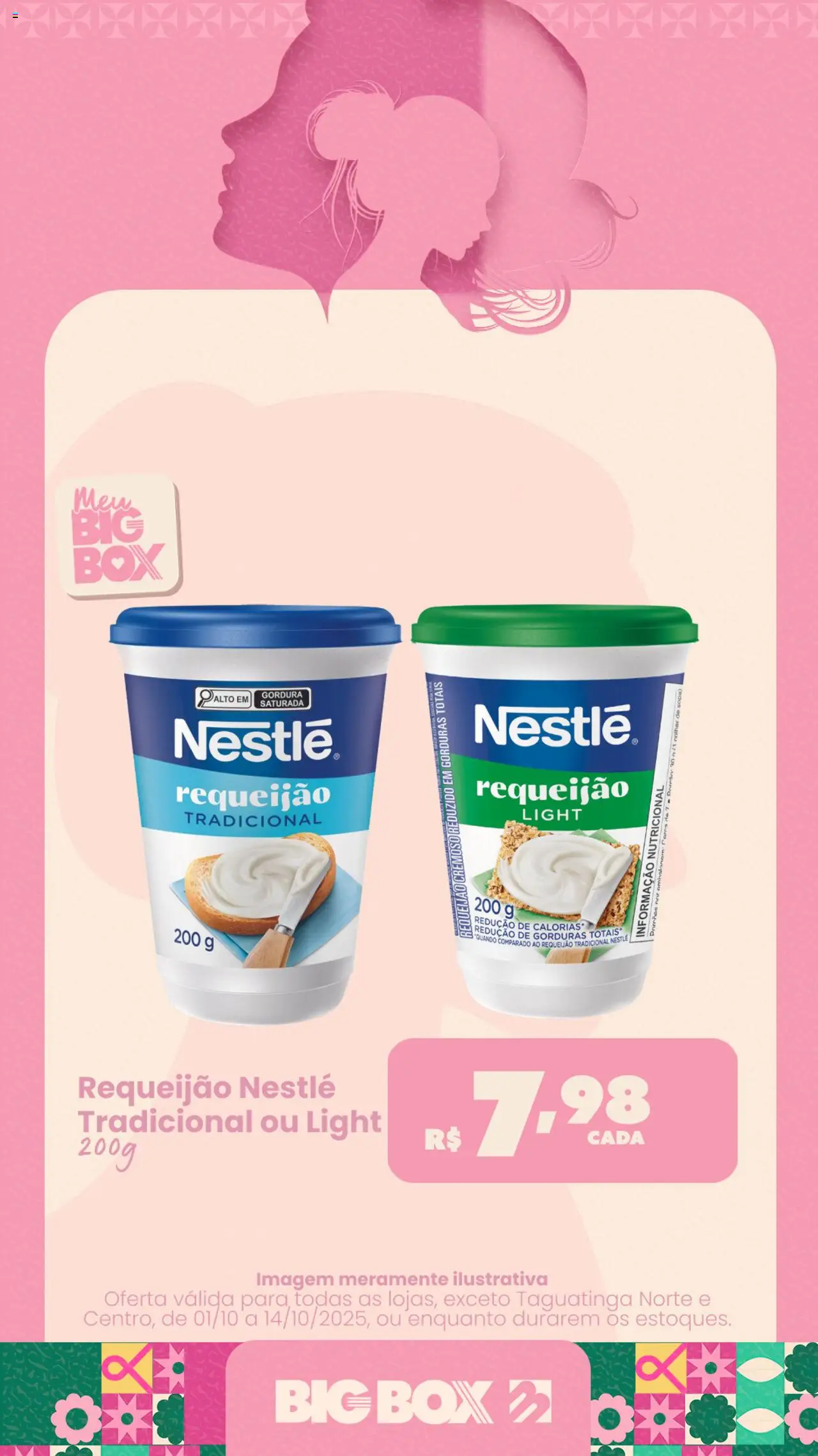 Big Box folheto "Ofertas Sabores Imperdíveis Para Sua Mesa" válido a partir de 01/10/2025 - número de página 1