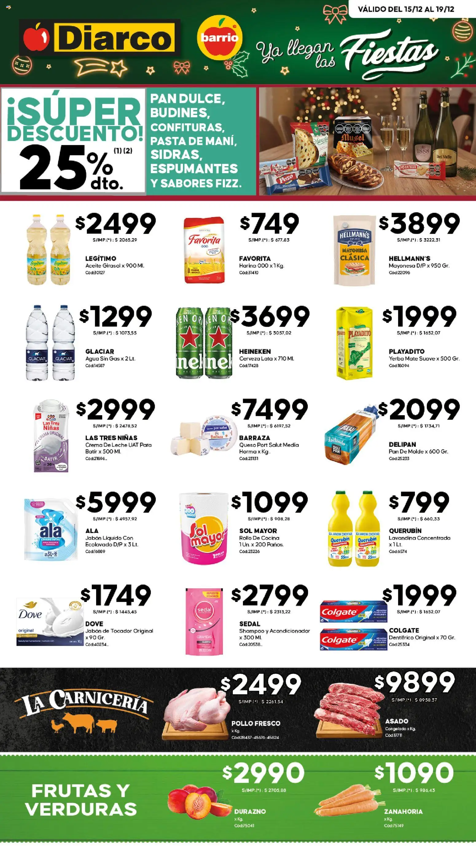 Vista previa del folleto de la tienda Diarco válido desde el 15/12/2025 