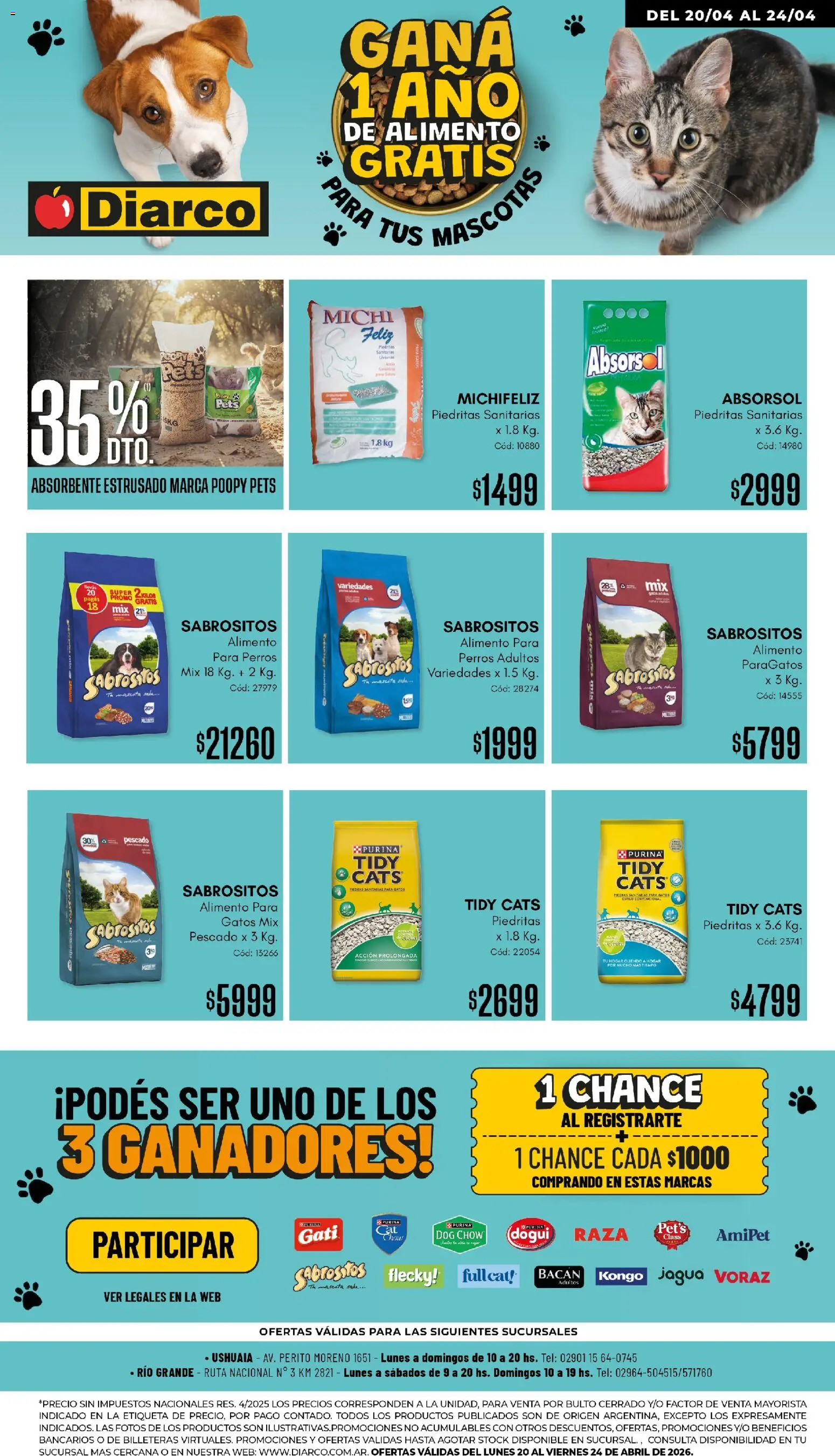 Vista previa del folleto de la tienda Diarco válido desde el 20/04/2026 