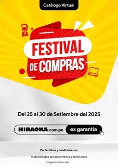 Vista previa de Catálogo de la tienda Hiraoka válido desde 25/09/2025