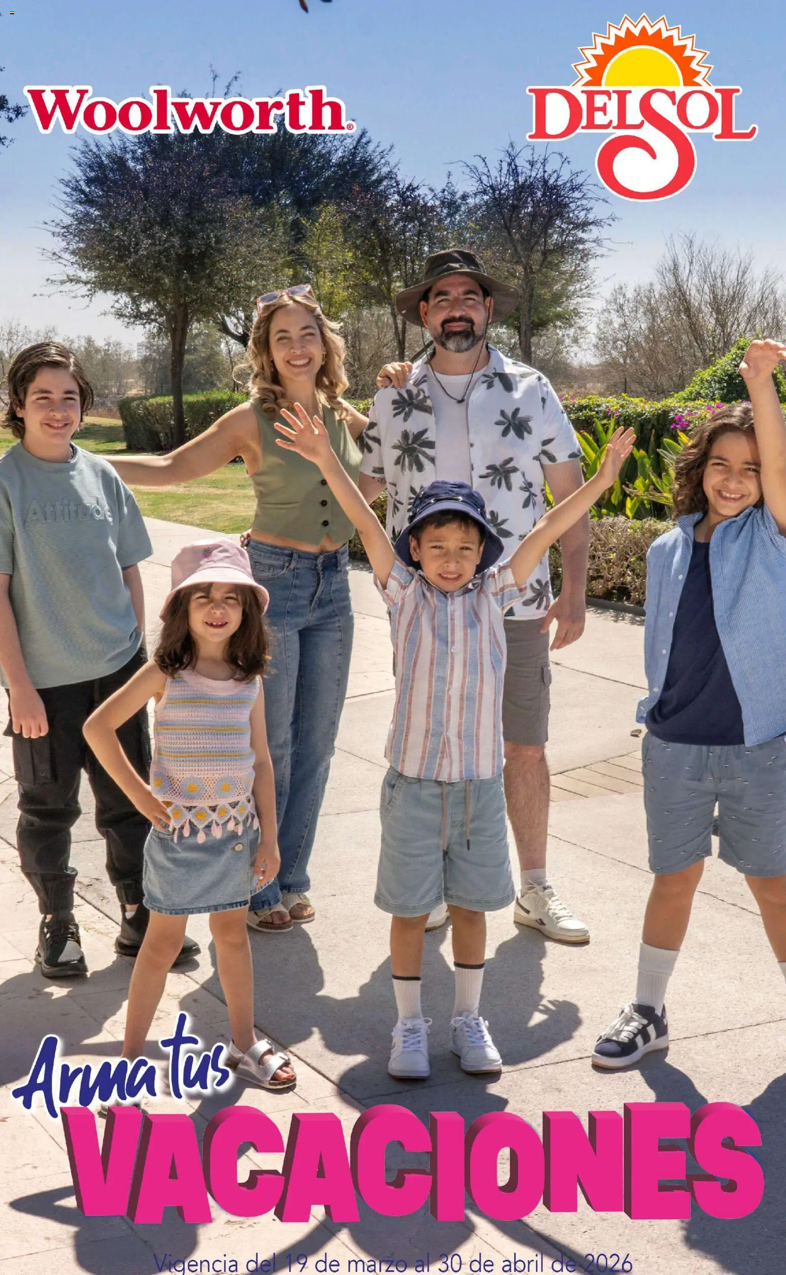Vista previa las ofertas de la tienda Del Sol y Woolworth - Del Sol y Woolworth catálogo Moda Vacaciones desde el 19/03/2026 