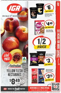 Preview of catalogue Catalogue SA from shop IGA valid 05/11/2025