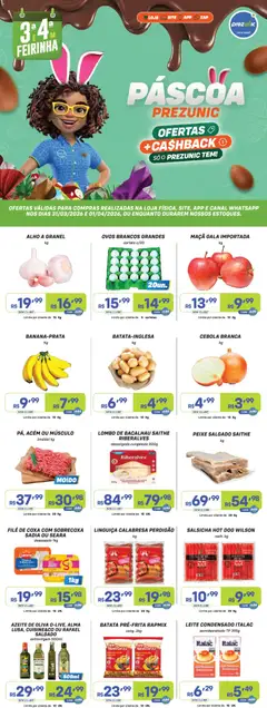 Pré-Visualização do folheto "Prezunic ofertas" da loja Prezunic válido a partir de 31/03/2026