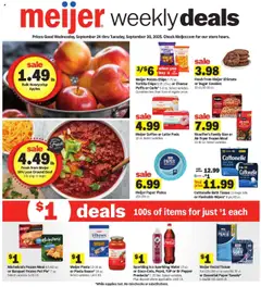 Ad Preview of Meijer Weekly Ad from 09/24/2025