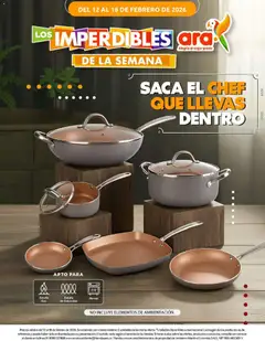  Vista previa del prospecto Imperdibles ara de la semana del almacen Ara válida del 12/02/2026 al 18/02/2026