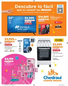 Vista previa las ofertas de la tienda Chedraui - Promociones Cuesta Menos Cumplir Tus Deseos desde el 01/09/2025 