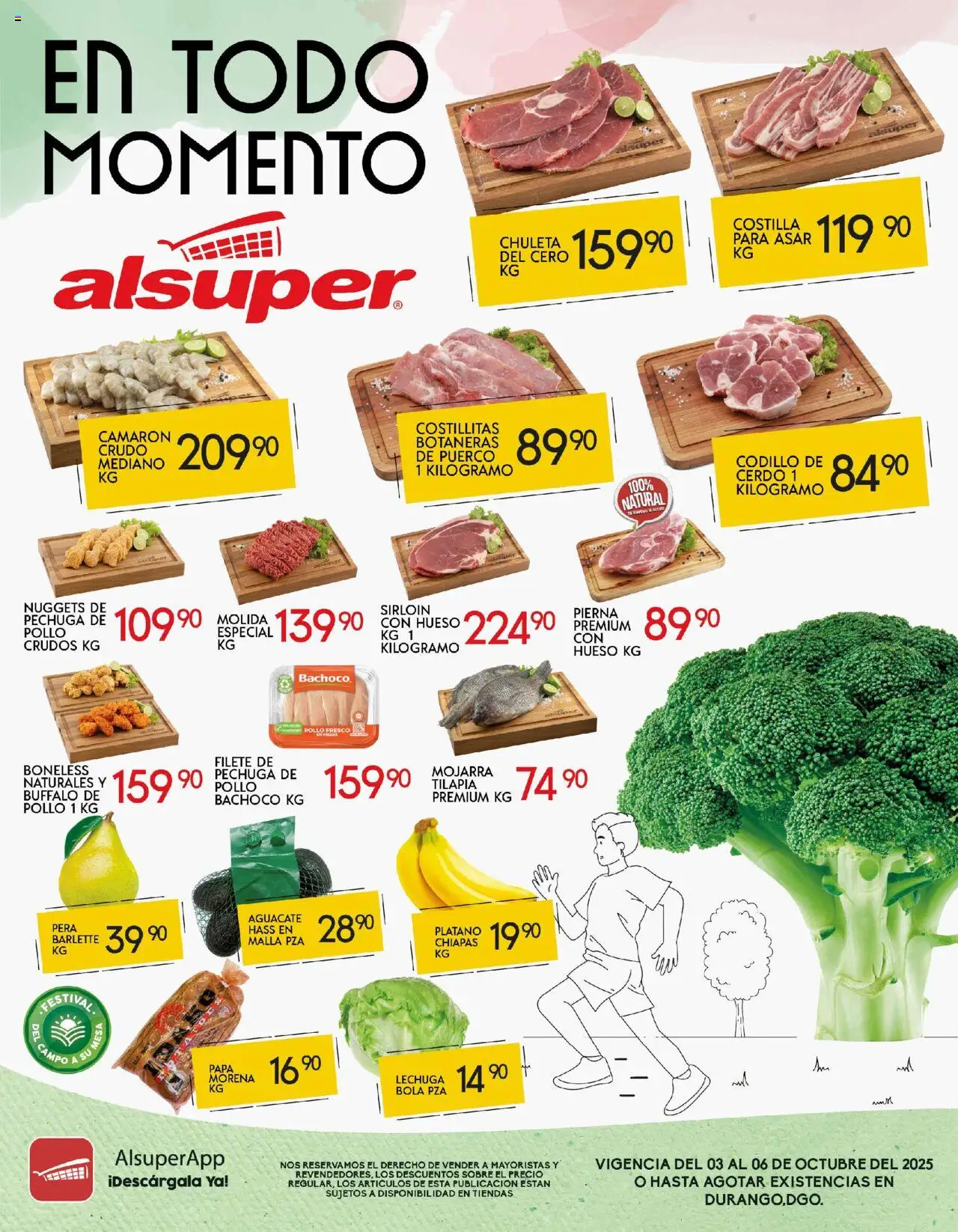 Folleto Durango Alsuper y sus promociones válidas desde el 03/10/2025 - Número de página 1