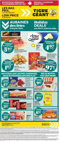 Un aperçu du dépliant Weekly Flyer du magasin Giant Tiger est valide à partir 10 déc. 2025
