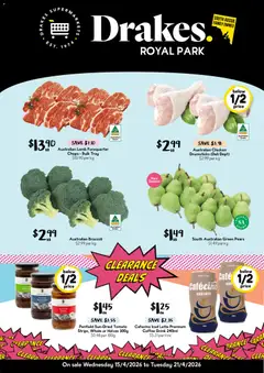 Preview of catalogue Drakes catalogue Royal Park from shop Drakes valid 15/04/2026