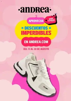 Vista previa las ofertas de la tienda Andrea - Hot Sale desde el 11/08/2025 