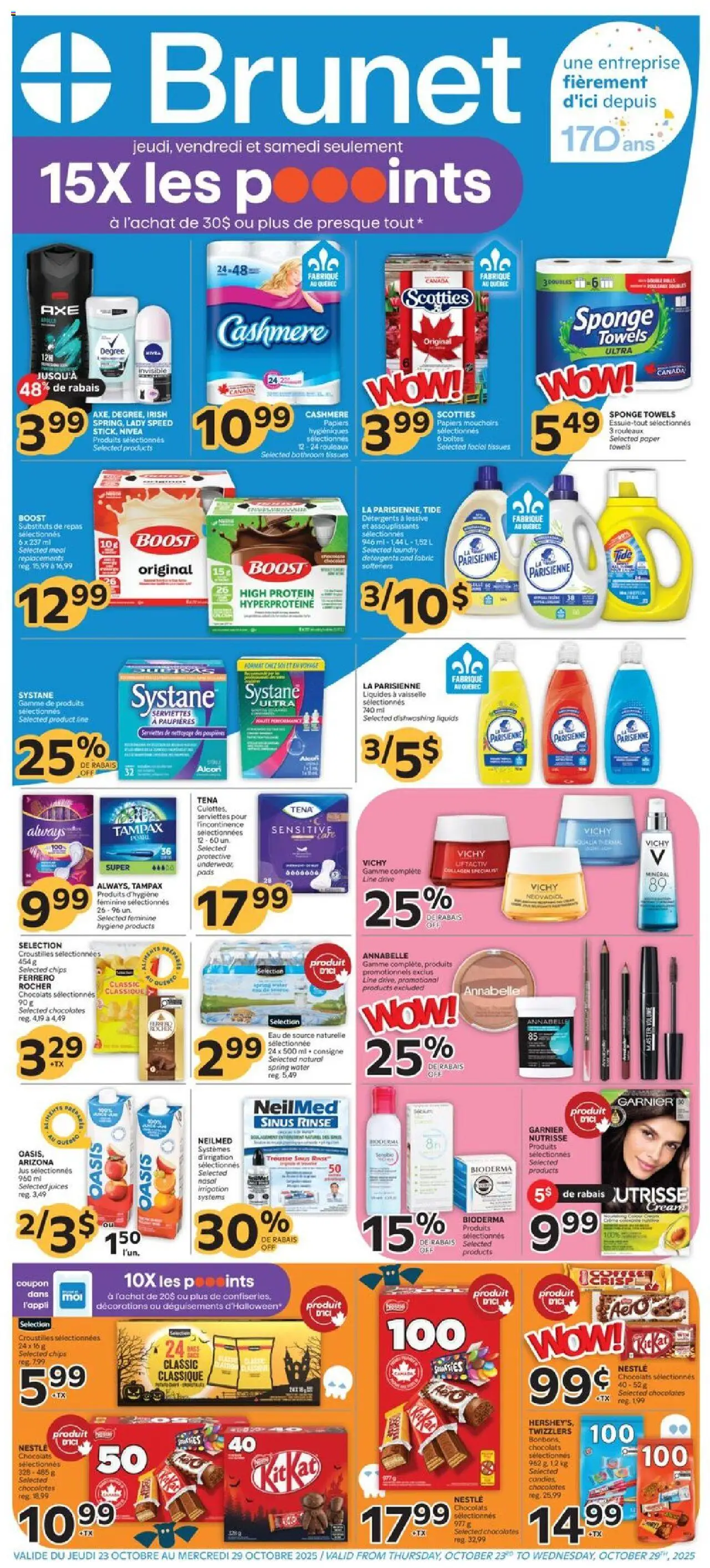 Brunet flyer valid from Oct 23, 2025 - page number 1