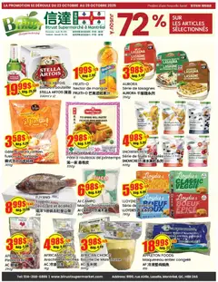 Un aperçu du dépliant Weekly flyer / circulaire du magasin Btrust Supermarket est valide à partir 23 oct. 2025