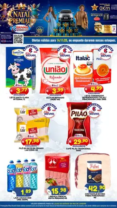 Pré-Visualização do folheto "Ofertas do Dia" da loja Bramil Supermercados válido a partir de 14/11/2025