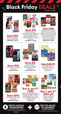 Preview of leaflet Black Friday from shop Petsmart is valid from Nov 27, 2025 | Page: 3