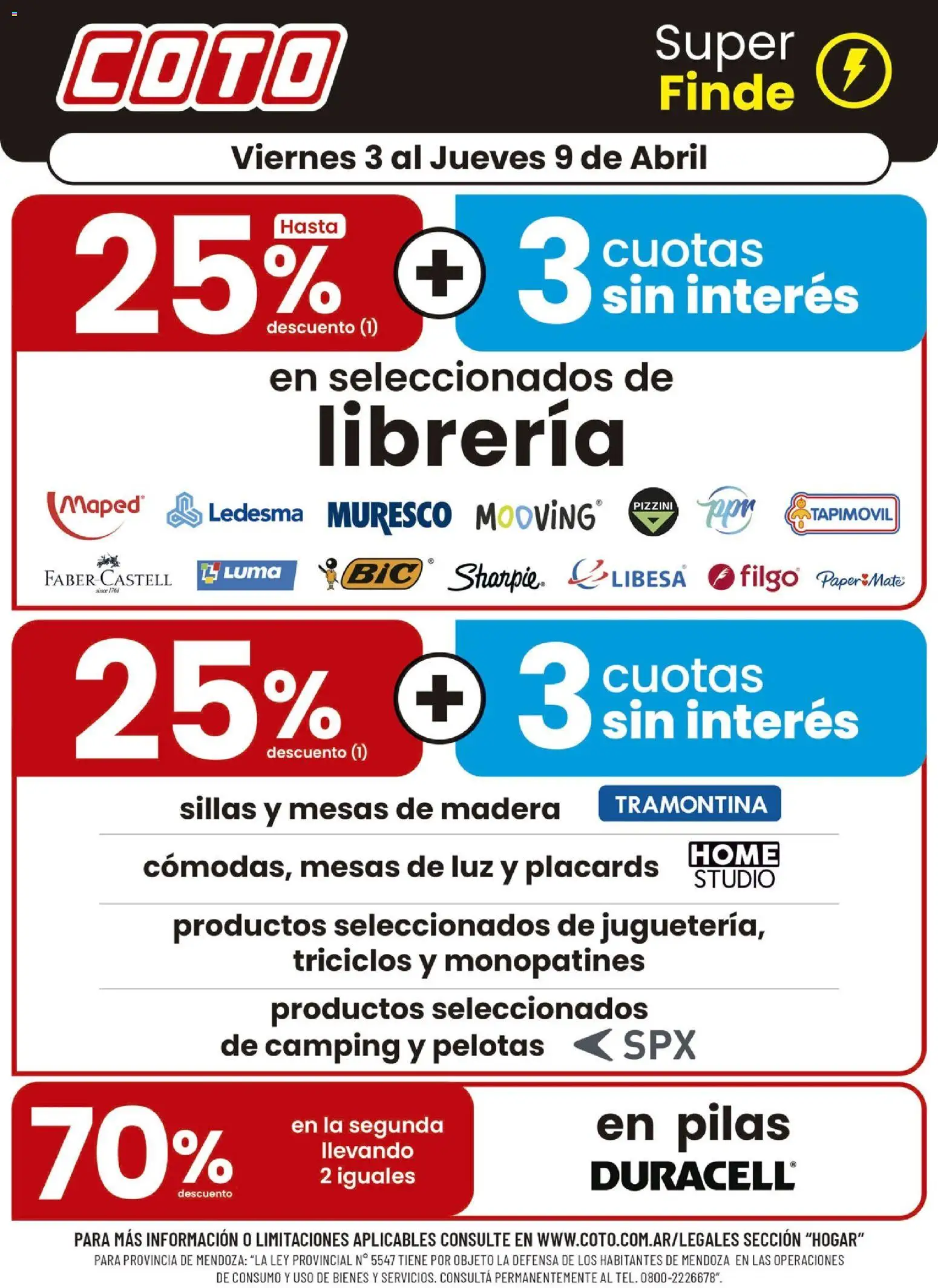 Vista previa del folleto de la tienda Coto válido desde el 03/04/2026 