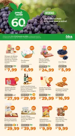 Pré-Visualização do folheto "Ofertas da semana" da loja Oba Hortifruti válido a partir de 10/02/2026