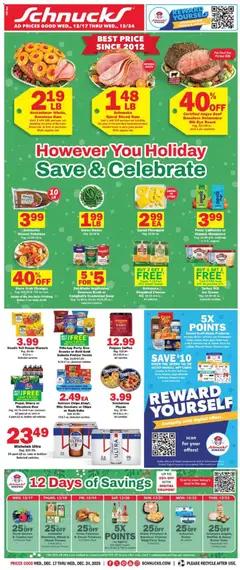 Ad Preview of Schnucks Weekly Ad from 12/17/2025