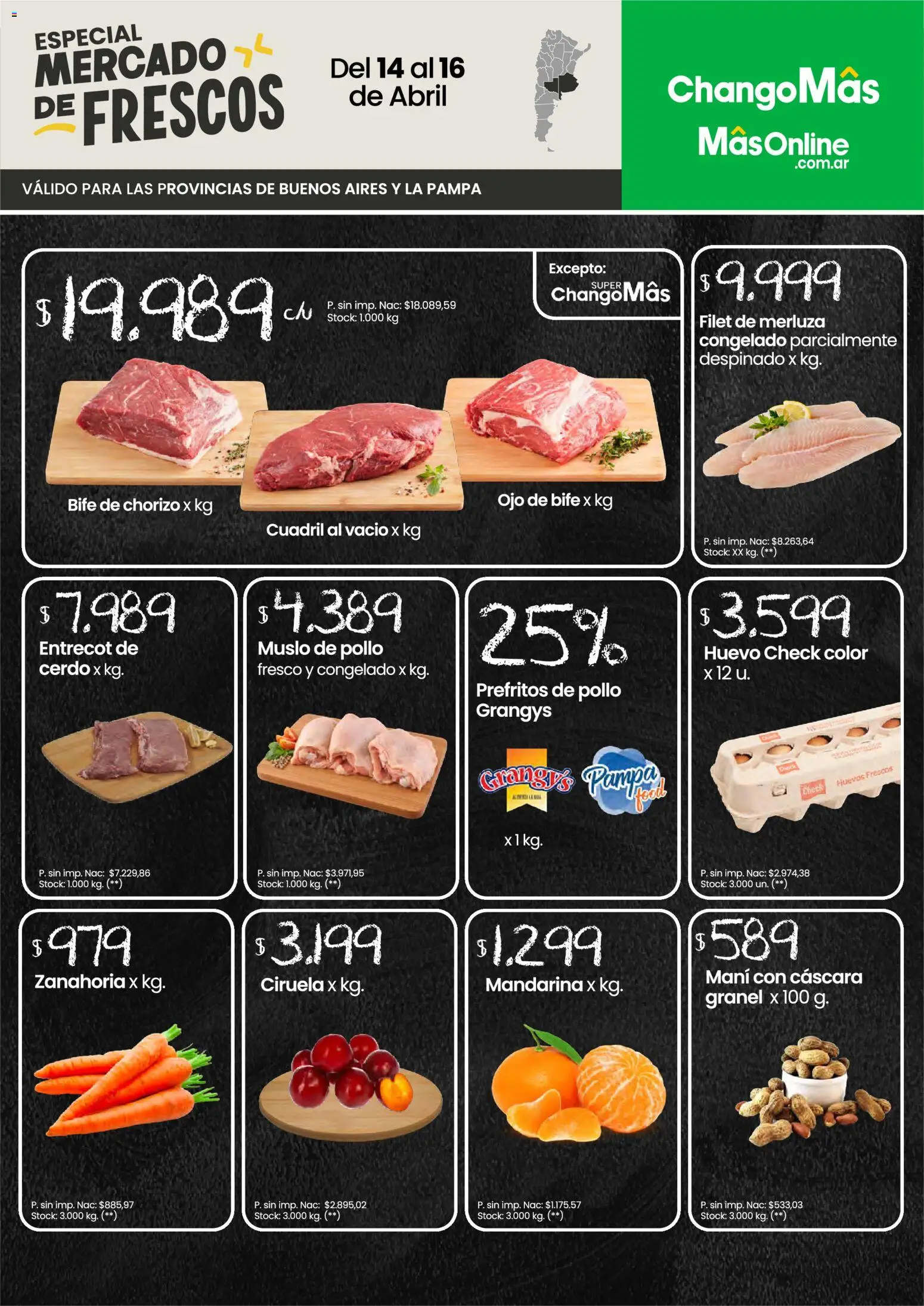 Vista previa del folleto de la tienda Changomas válido desde el 14/04/2026 