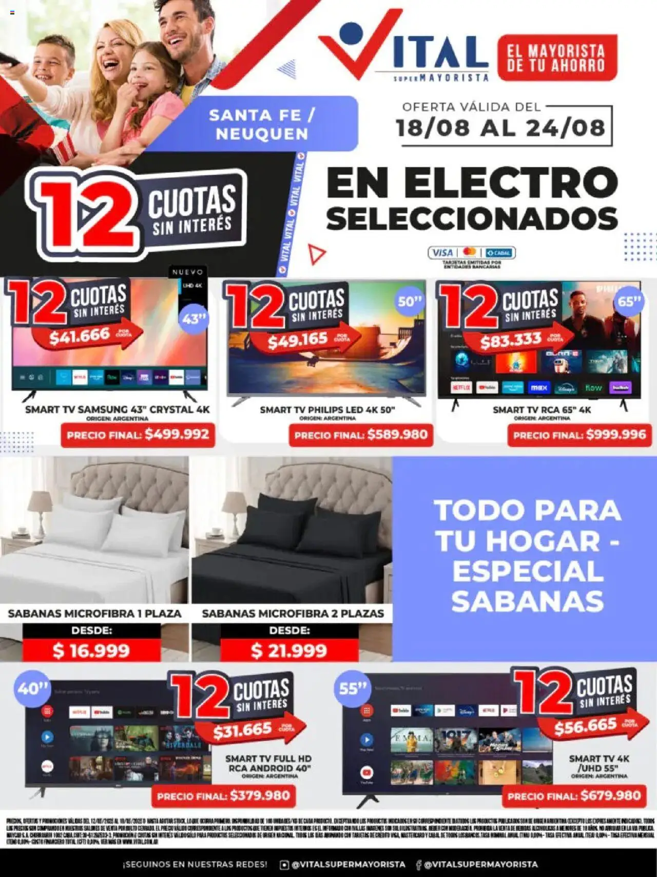 Vital Ofertas nonfood - Neuquén del 18/08/2025 >> Catálogo