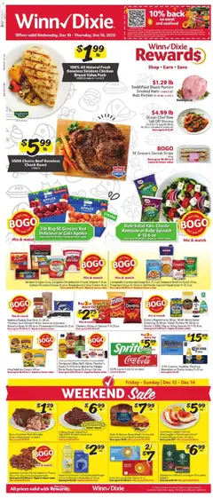 Ad Preview of Winn Dixie Weekly Circular - GA from 12/10/2025