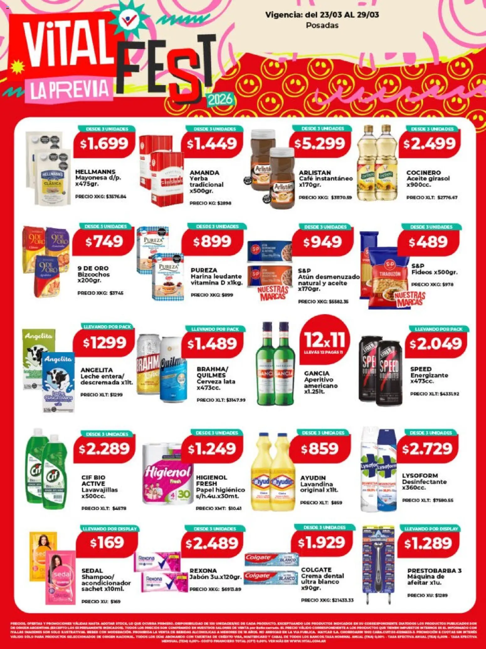 Vista previa del folleto de la tienda Vital válido desde el 23/03/2026 