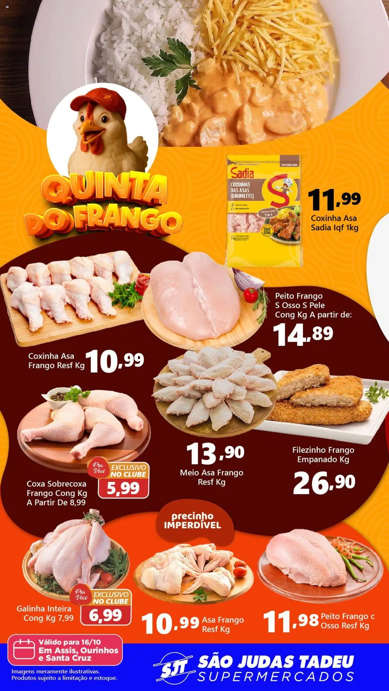 São Judas Tadeu folheto "Ofertas da semana" válido a partir de 16/10/2025 - número de página 1